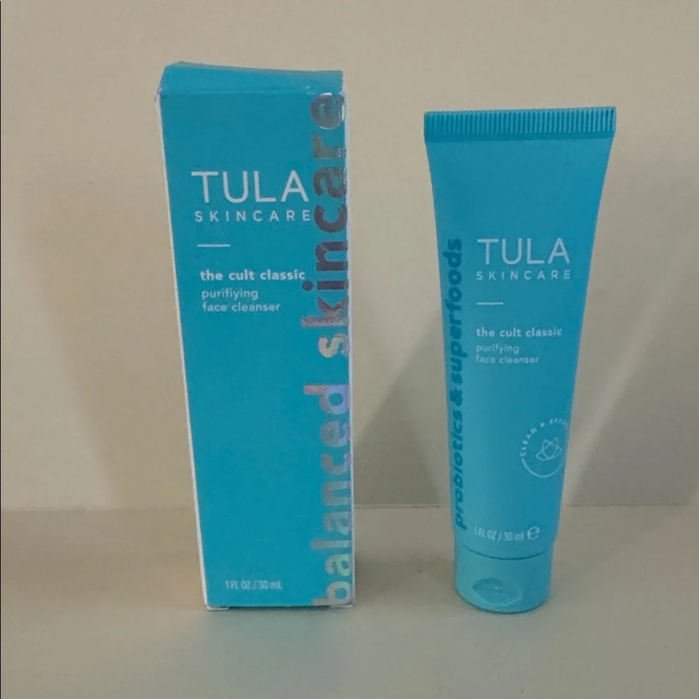 TULA The Cult Classic Purifying Face Cleanser 1oz CLEAN BEAUTY NIB Sealed